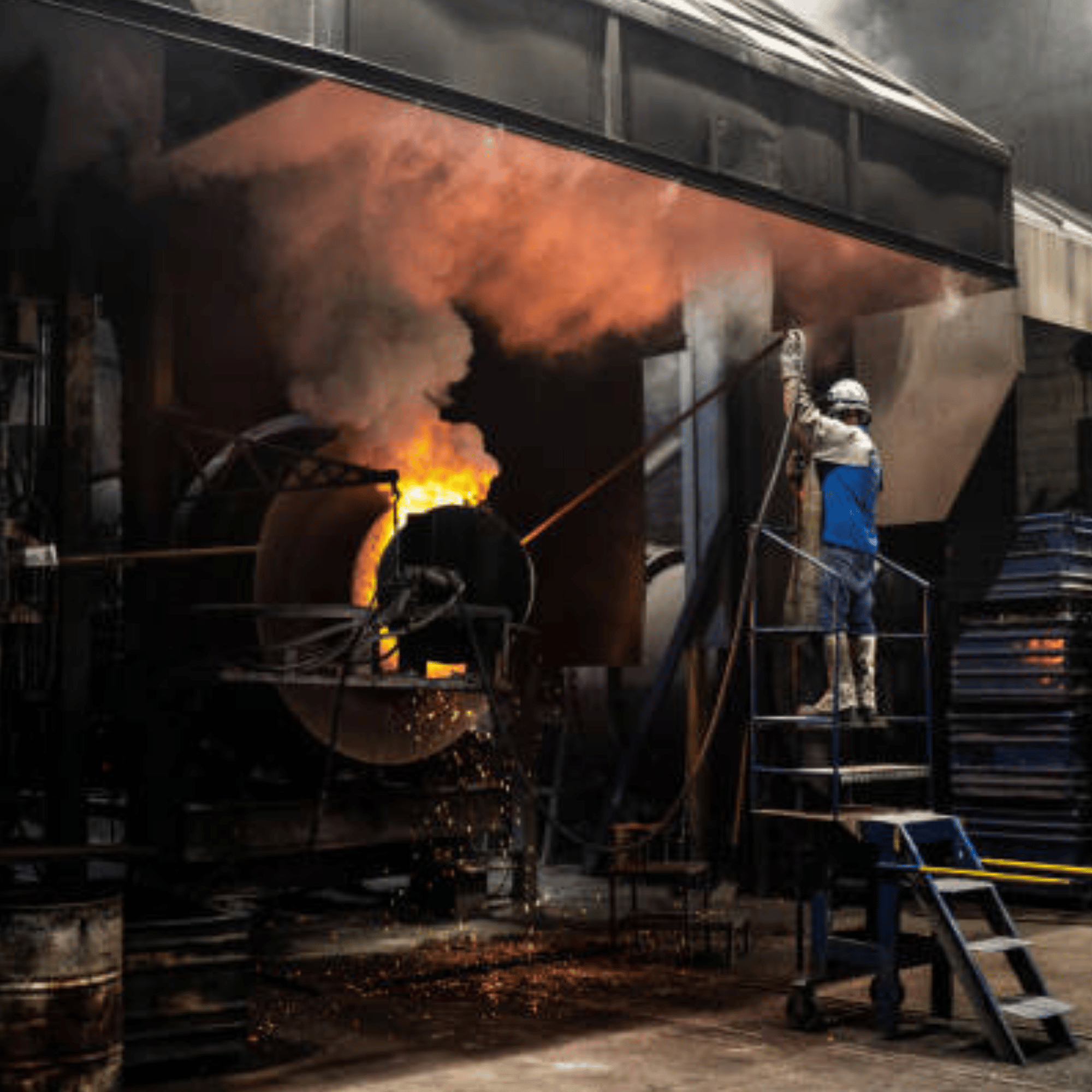 Acid Gas Treatment in Wisconsin Foundry